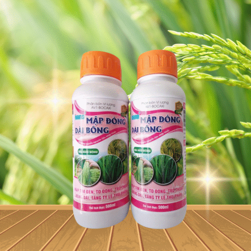PHÂN BÓN LÁ CAO CẤP NANO SIÊU MẬP ĐÒNG - DÀI BÔNG - 500ML