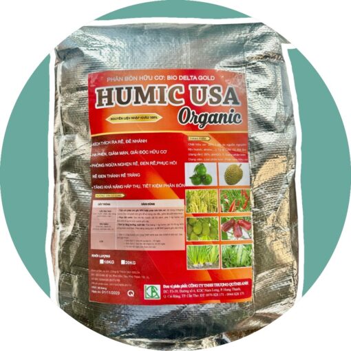 PHÂN BÓN HỮU CƠ: BIO DELTA GOLD (BAO 10KG)