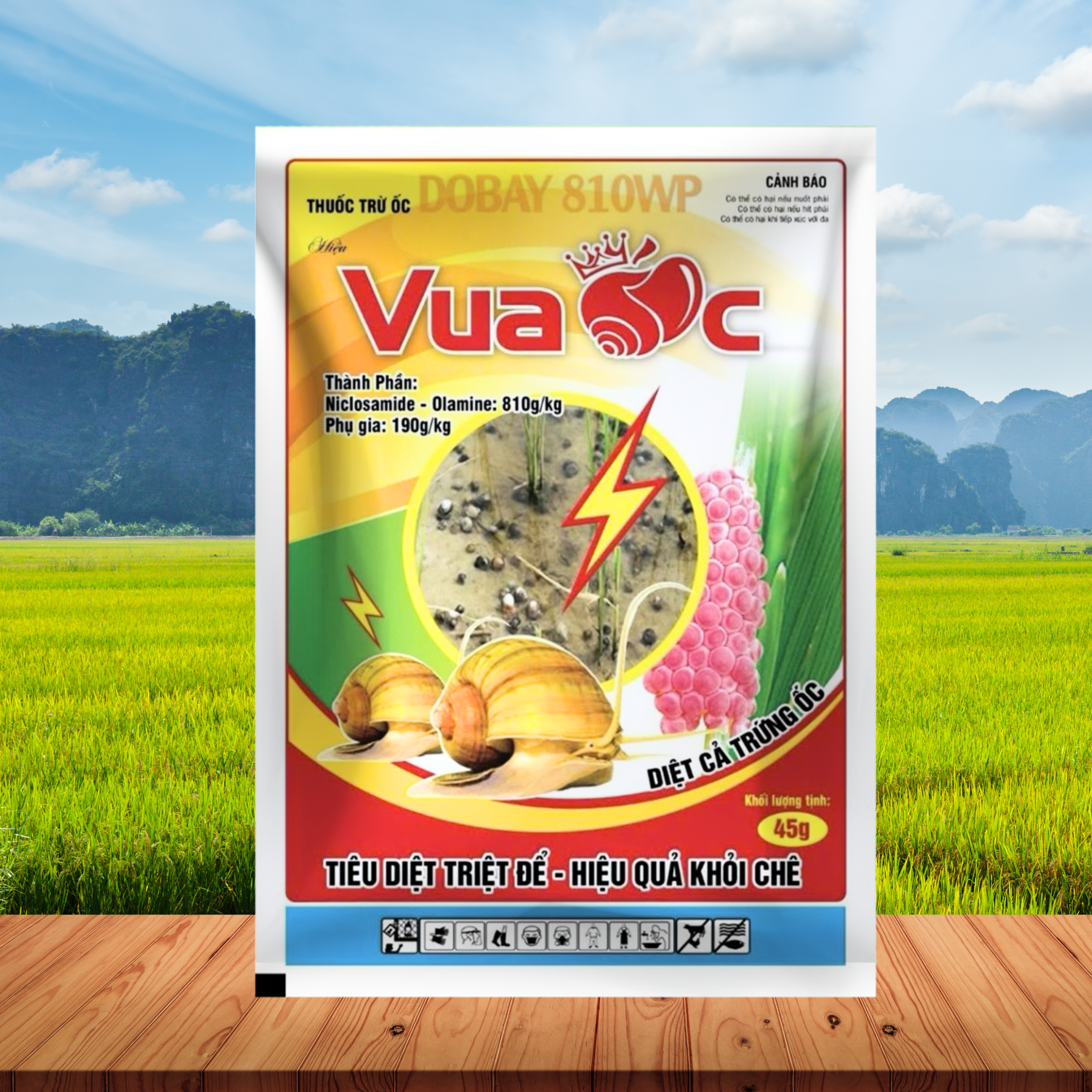 VUA ỐC 45G